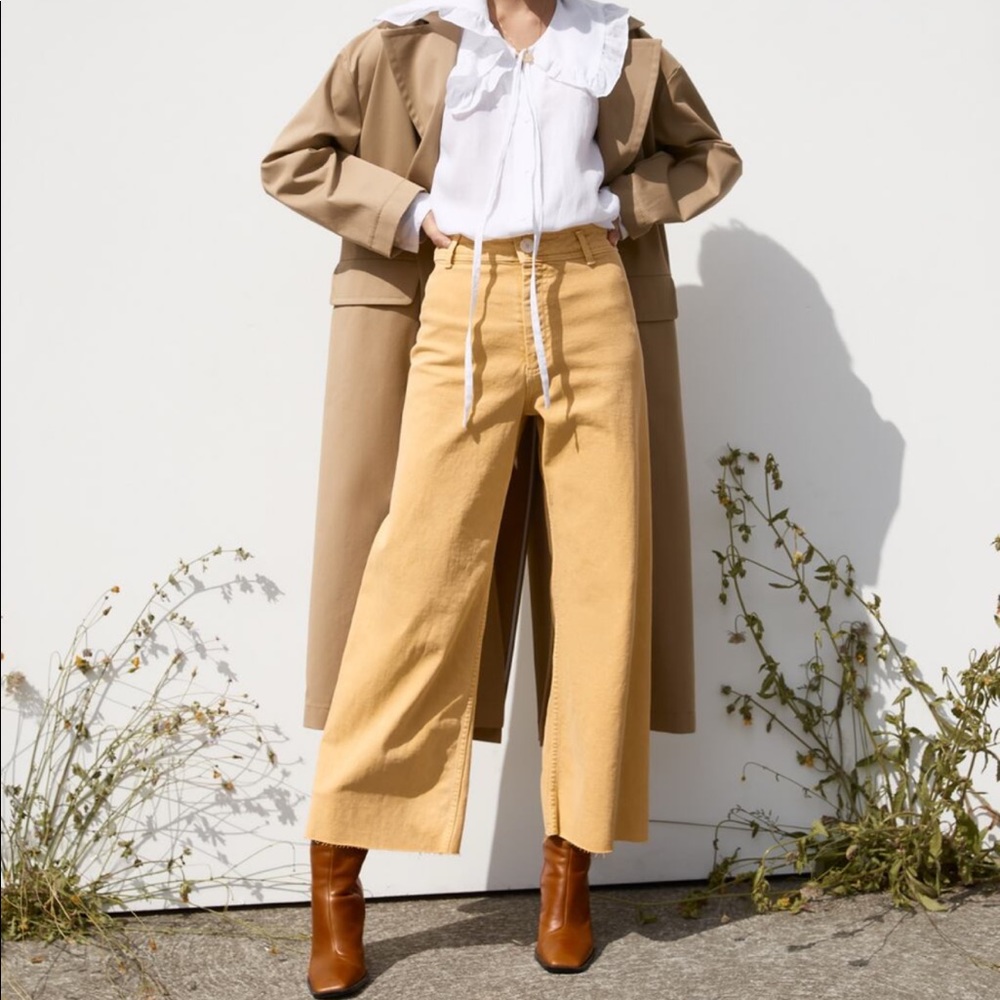 Zara Premium Marine Straight Jeans